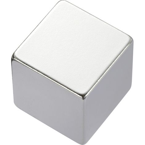 TRU COMPONENTS 505936 Permanent-Magnet Rechteckig (L x B x H) 20 x 10 x 10 mm N35 1.18 - 1.24 T Gre