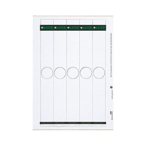 Leitz Ordneretikett 60990085 lang schmal Papier grau 125 St./Pack. (1/5)