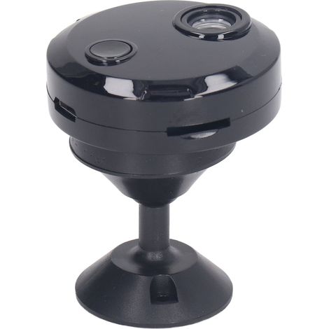 Caméra WiFi sans fil 1080p avec vision nocturne infrarouge, mini caméra pour la surveillance de la sécurité domestique et batterie intégrée