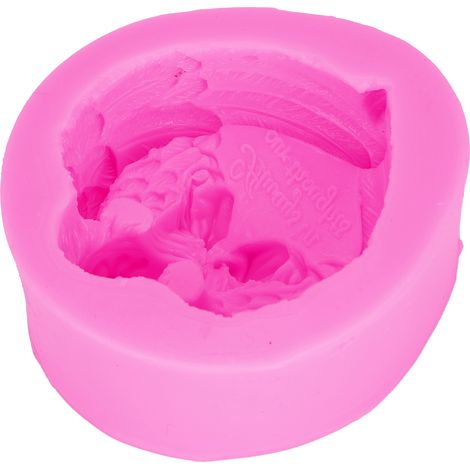 Moule en Silicone Professionnel pour Bougies, Savons, Chocolats et Résine Époxy (Forme Rose) (1/5)