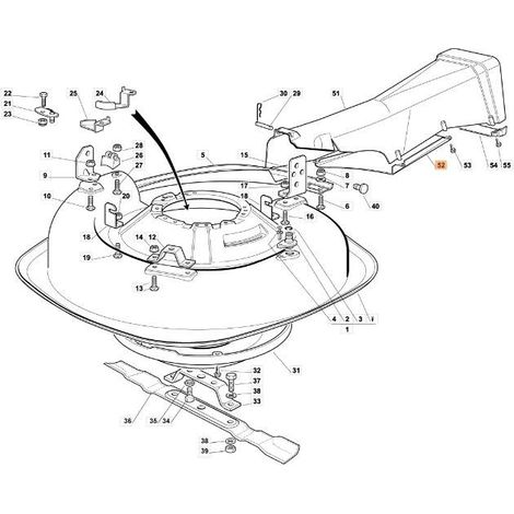 ORIGINAL DEFLEKTOR EMAK G327140056E0