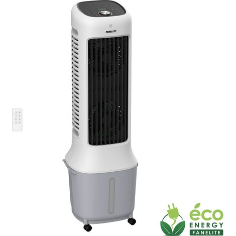 Fanelite - Rafraichisseur d'air DF-AF1302DF - Moteur DC 38W - Hauteur 94 cm - Sur roulettes - Silencieux