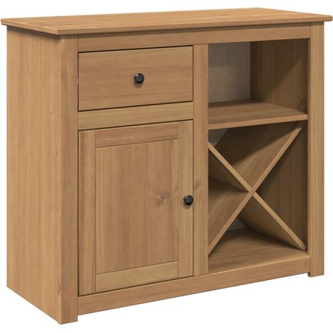 GBLY Sideboard mit Schubladen Panama 93x40x80 cm Massivholz Kiefer (1/5)
