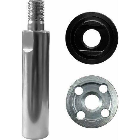 Tige D'extension de Meuleuse D'angle Modèle 100, M10 Filetage Outils de Polissage avec Plaques de Pressage (80mm) (1/4)