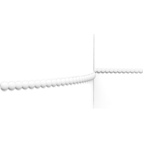P9904F Flexible Cimaise murale Orac Decor - 2,5x0,9x200cm (h x p x L) - moulure décorative polyuréthane (1/3)