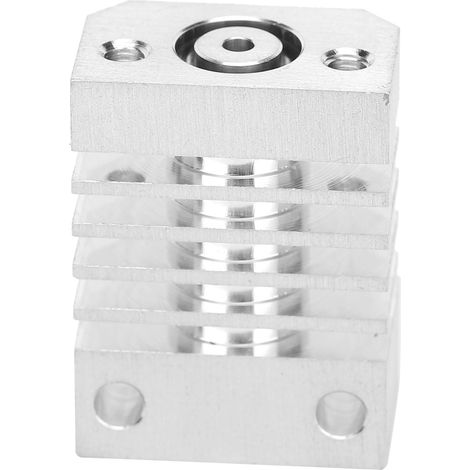 Dissipateur thermique en aluminium pour bloc chauffant CR-10, tube de radiateur d'extrudeur, pièce de rechange pour imprimante 3D. (1/5)