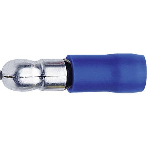 Cosse cylindrique mâle Klauke 1030 1.50 mm² 2.50 mm² Ø de la broche: 5 mm partiellement isolé bleu 1 pc(s) D24028