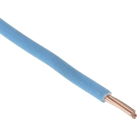 RS PRO câble, section: 2,5 mm² 100m, 450 V c.c., 750 V c.a. LSZH Bleu HO7Z-R Câble à conducteur simple ( Prix pour Bobine de 100 Mètres ) (1/3)