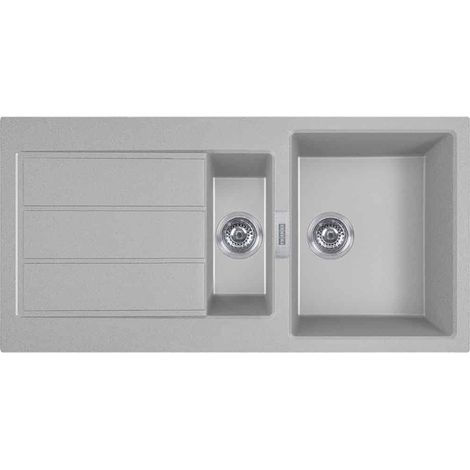 Evier Franke Sirius 2 Tectonite S2D651 - Urban Grey