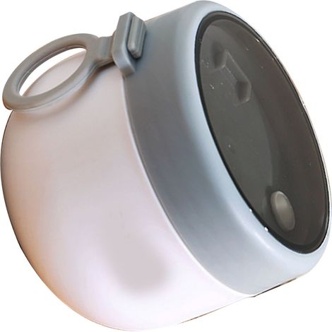 Isolierter Frühstücksbecher aus Edelstahl 304 mit Deckel, Löffel, Milch- und Suppenbehälter, ideal für Schule und Arbeit, tragbarer Behälter für Kanji, Weiß (1/5)