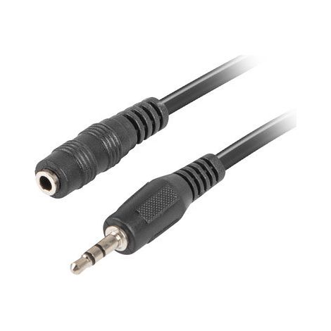 Lanberg Stereo-Miniklinke – Miniklinke M/F-Audiokabel 1,5 m