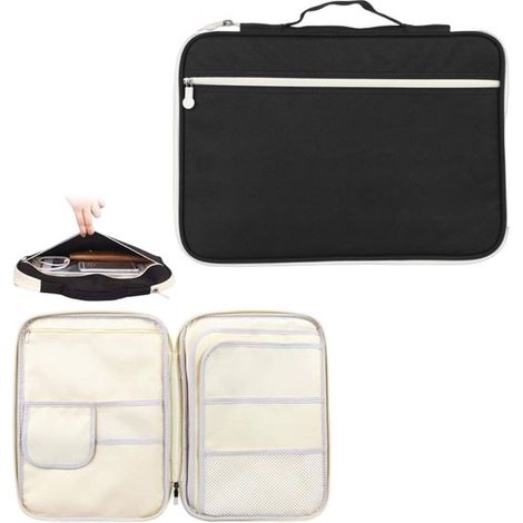 Dailygoody - Carpeta para documentos A4 - Organizador - Compacta e impermeable (1/5)