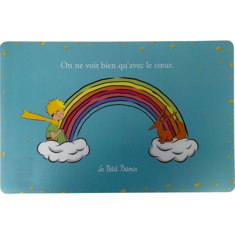 Set de table le petit prince arc en ciel (1/2)