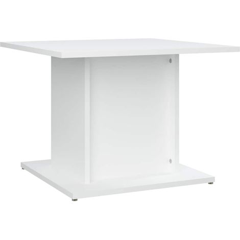 Maison Exclusive - Tavolino da Salotto Bianco 55,5x55,5x40 cm in Truciolato (1/5)