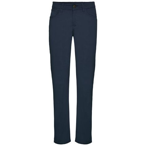 Pantalón largo de mujer para hostelería de estilo vaquero HILTON ROLY 44 Azul Marino