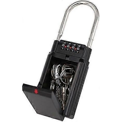 Cassetta di sicurezza per chiavi, cassetta di sicurezza per chiavi codificate, armadietto portachiavi a combinazione, deposito sicuro per chiavi selezionate - AquaForge (1/5)