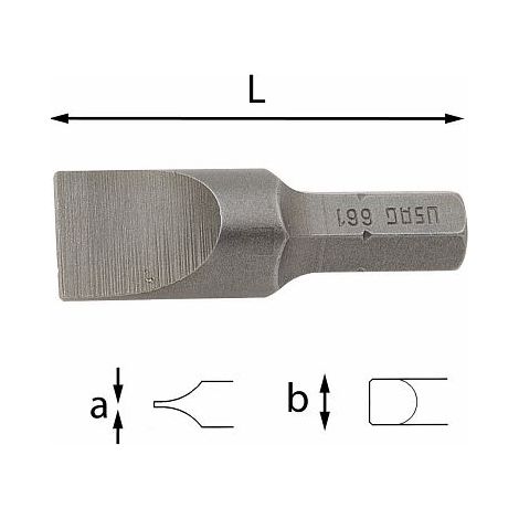 INSERTO PER VITI CON INTAGLIO ATTACCO 5/16" 661 2X12 MM