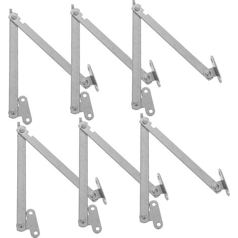 Charnières de support de couvercle robustes GALPADA (6 pièces) pour armoire à fermeture douce et pliable (1/5)
