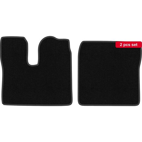 Tapis de voiture, sur mesure, installation facile, noir (1/5)