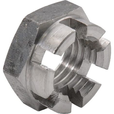 Kronenmutter niedriges Modell DIN979 M24x3,00 Stahl UNIVERSAL 97924B