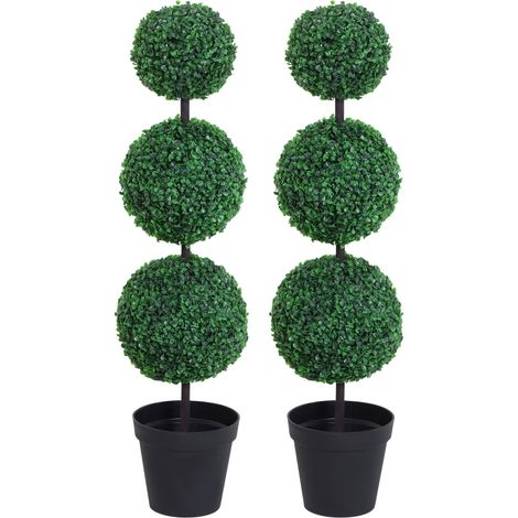 Artificial Plants Honeysuckle Flower in Pot Fake Plants with Curved Boots for Indoor 15x15x150cm Green