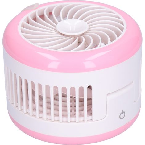 Elektrischer Tischventilator mit Luftbefeuchter, faltbar, mit Wassersprühfunktion und USB-Ladefunktion für Zuhause und Büro (1/5)