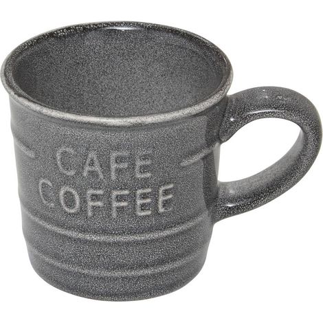 Taza de café azul-gris 8cl - Atmosphera créateur d'intérieur