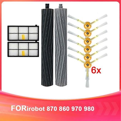 Filtre pour aspirateur brosse pour aspirateur Filtre de brosse pour aspirateur filtre de 870 860 970 980 Robot Aspirateur Accessoires Filtre Roller Brosse Side (1/5)