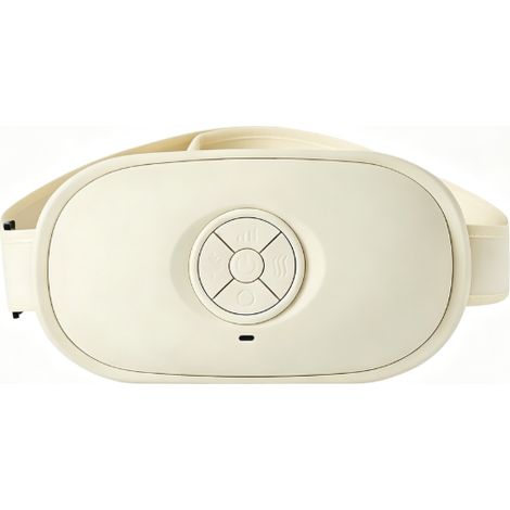 Massaggiatore addominale intelligente con calore a luce rossa e impasto 360° ABS bianco HOMVRA (1/4)
