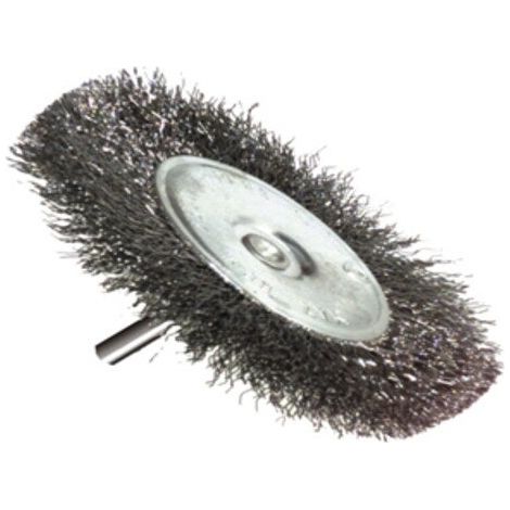 Brosse circulaire perceuse pour métal, TIVOLY, diam. 100 mm