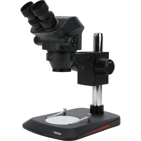 Microscope binoculaire biologique stéréo professionnel en plastique, fournitures industrielles K-7050 (1/5)
