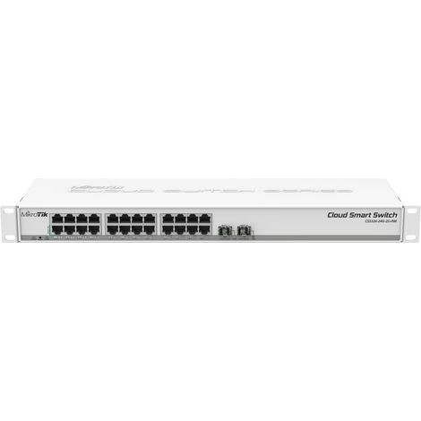 SWITCH MIKROTIK CSS326-24G-2S+RM