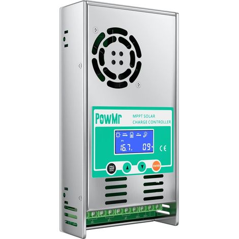 LEDANDER PowMr MPPT60A contrôleur de Charge solaire régulateur de panneau solaire 12V 24V 36V 48V Auto Max PV 160VDC pour batterie au Lithium au plomb (1/5)