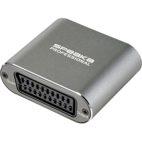 SpeaKa Professional TV, écran Convertisseur SP-HSC-200 [HDMI - péritel] 3840 x 2160 Pixel