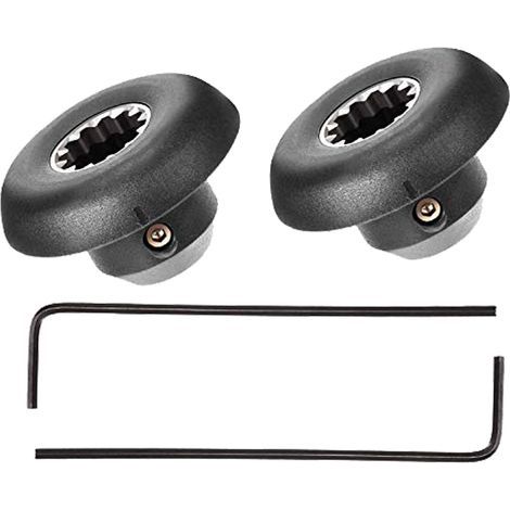 Lot de 2 pièces de rechange, kit de réparation, écrou de blocage, douille, clé Allen pour blenders Vitamix et clé Allen pour lames des séries Vitamix 5200, 5006, 5012, 5057 et 5062 (1/5)