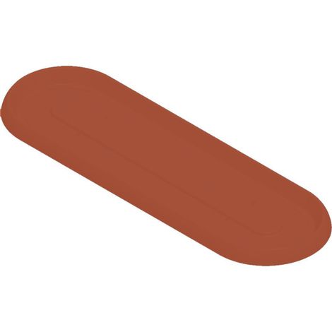 Soucoupe plateau OSAKA Orange Terre Battue pour jardinière Osaka 80 cm, 69,1 x 22 x 2,9 cm - EDA