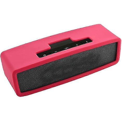 Étui de protection en silicone pour Sound Link Mini 1/2, antichoc, anti-chute et anti-poussière, accessoire pour enceinte Bluetooth sans fil, rouge rose fdq (1/5)