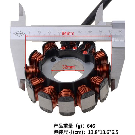 Statorspulenadapter für GTS150 12-Level-Scooter, Hersteller von Offroad-Fahrzeugteilen, Elektrofahrzeug-Offroad (1/4)