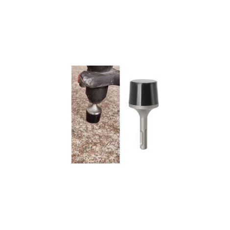 Marteau en caoutchouc avec SDS Plus, marteau en caoutchouc SDS Plus, idéal pour radiateurs, tuyaux, carrelage, menuiserie et là où aucune trace ne doit être laissée (1/5)