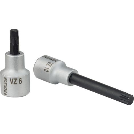 Proxxon Embout étoile 1/2" VZ 12, 55 mm de long