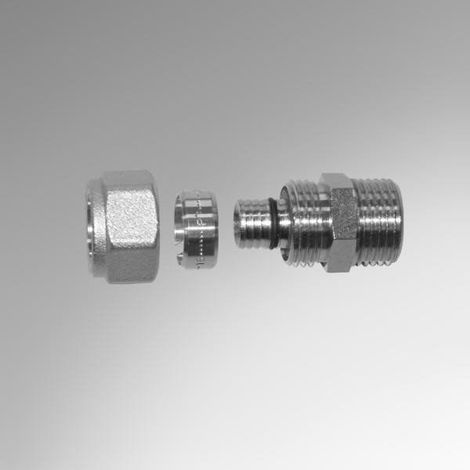 Connecteur avec filetage extérieur 16x1/2"" (Sitec Press) (1/4)