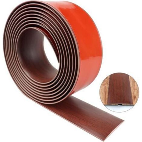 200 cm X 5 cm Barre De Seuil Adhesive, Seuil De Porte Adhesif PVC, Barres De De Transition Seuil Pour Cuisine, Salon, (1/4)