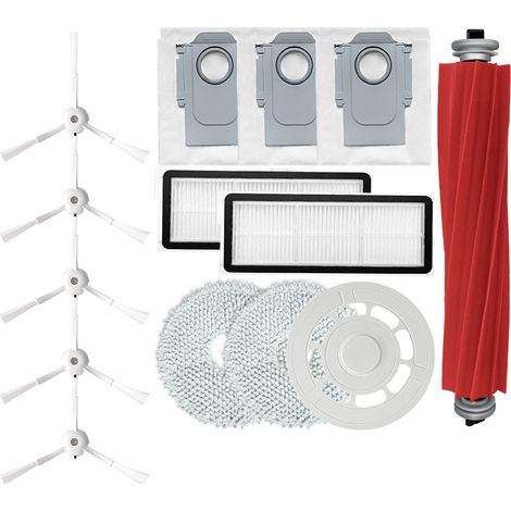 Accesorios para aspiradoras robot Roborock P10 Pro, compatibles con P10S: filtros, cepillos giratorios, bolsas para el polvo, mopas y paños. (1/5)