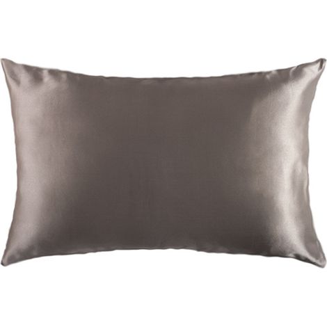 Taie d'oreiller en soie double face, en pure soie de mûrier, disponible en plusieurs tailles. (1/5)