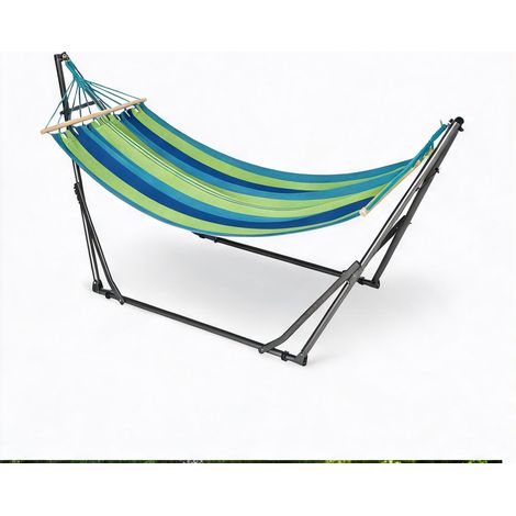 Mobilier de jardin en rotin azul e Verde en aço Algodão (1/5)