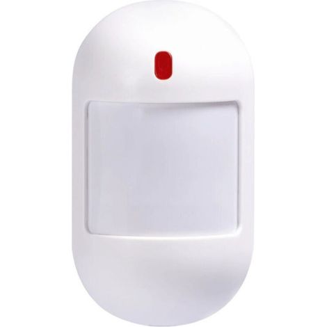 Détecteur infrarouge sans fil 433MHz Détecteur antivol Alarme Maison sans Fil sans Fil détection de mouvement infrarouge du corps humain, alarme infrarouge enfichable (1/4)