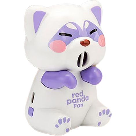 Mini refroidisseur portable en forme d'animal, ventilateur personnel à clipser avec trois vitesses, appareil de refroidissement rechargeable par USB, protection compacte de la température des repas (1/5)