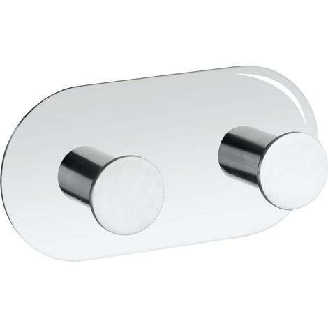 Wenko Wandhaken Cona Duo chrom Selbstklebend (1/4)