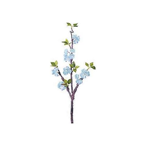 Künstliche Blumen, Pflanzen, naturgetreu, 7 Zweige, dekorative Kunststoffblumen und Blätter für Haus, Garten, Balkon und Terrasse