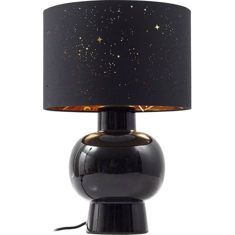 Table Lamp 'Arved' made of Textile for Living Room & Dining Room